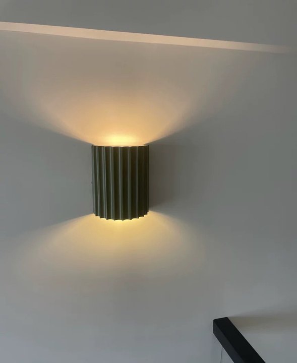 Foto de cliente del aplique acanalado