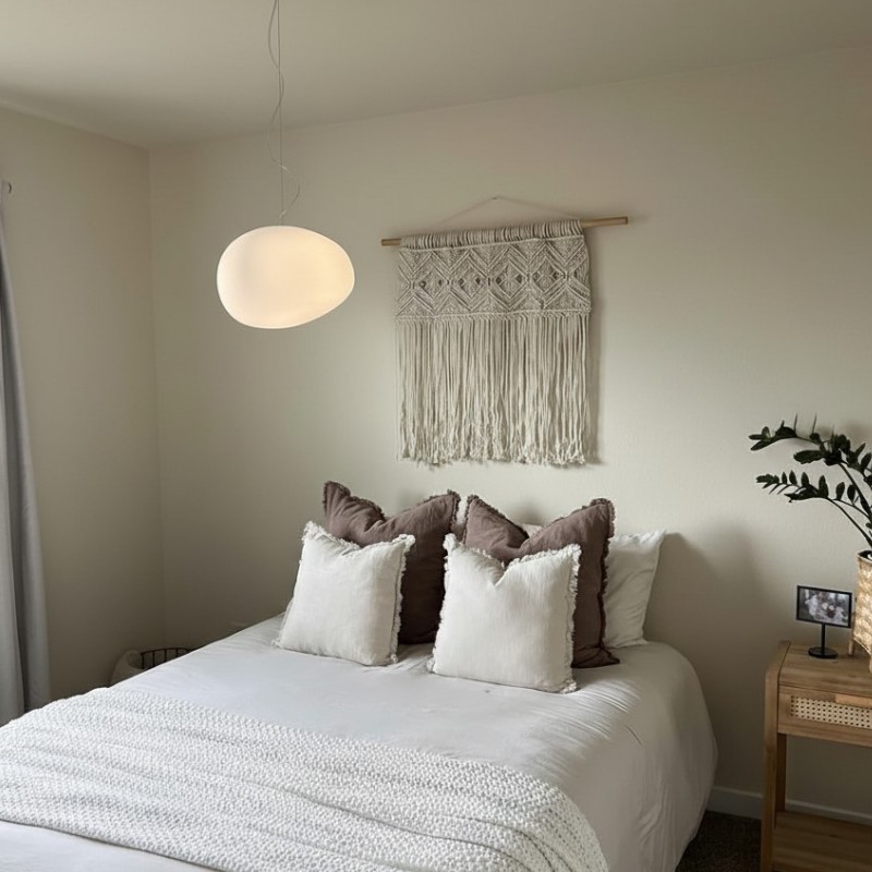 Suspension dans une chambre