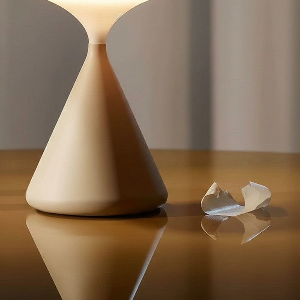Silhouette sablier de la lampe Salt Pepper