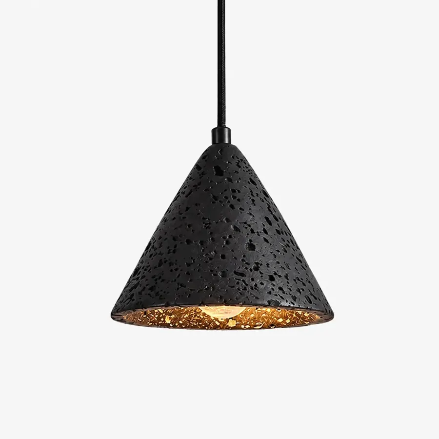 Colgante cono negro