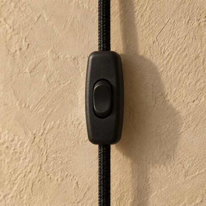 El interruptor del cable
