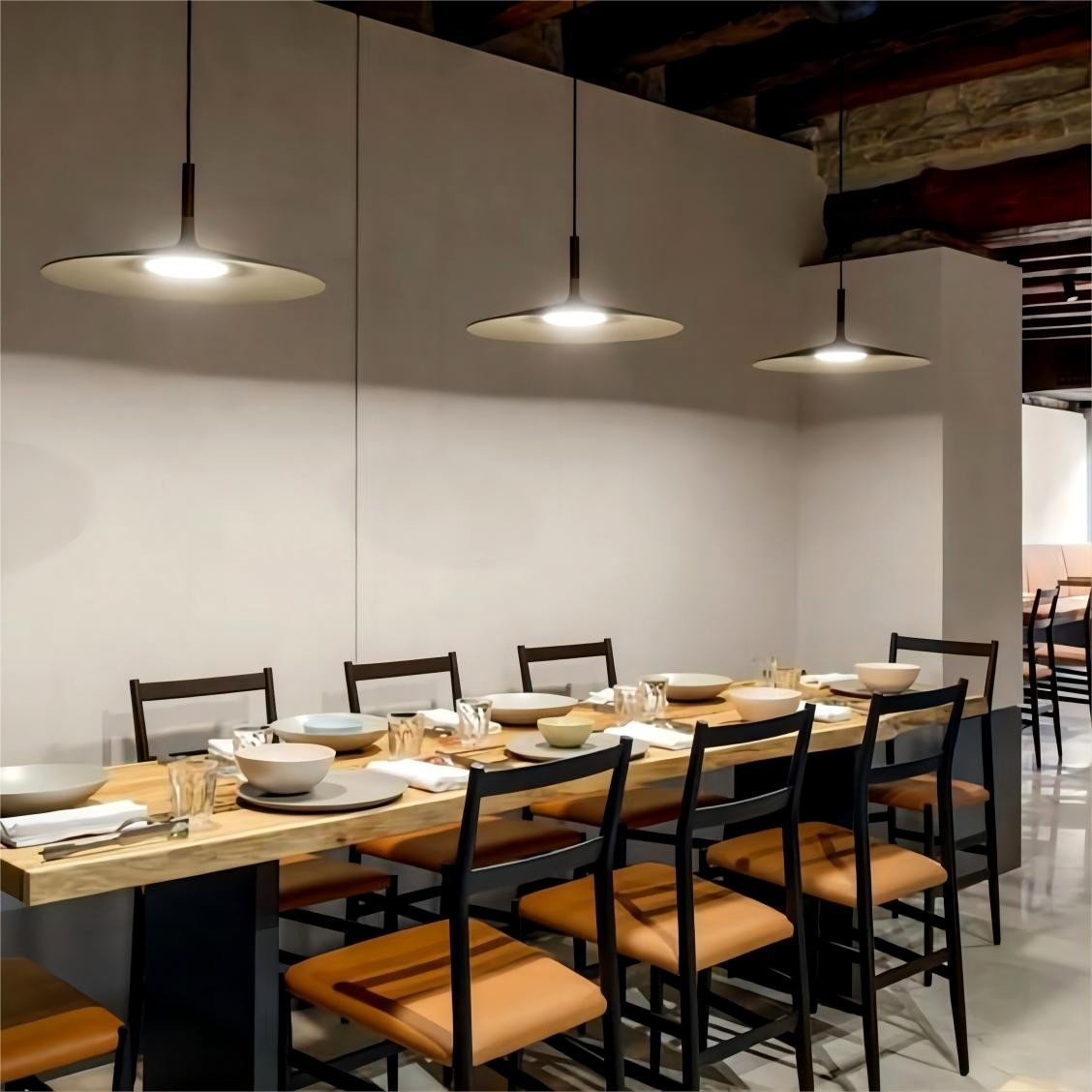 Aplomb Large Industrial Metal Pendant Light