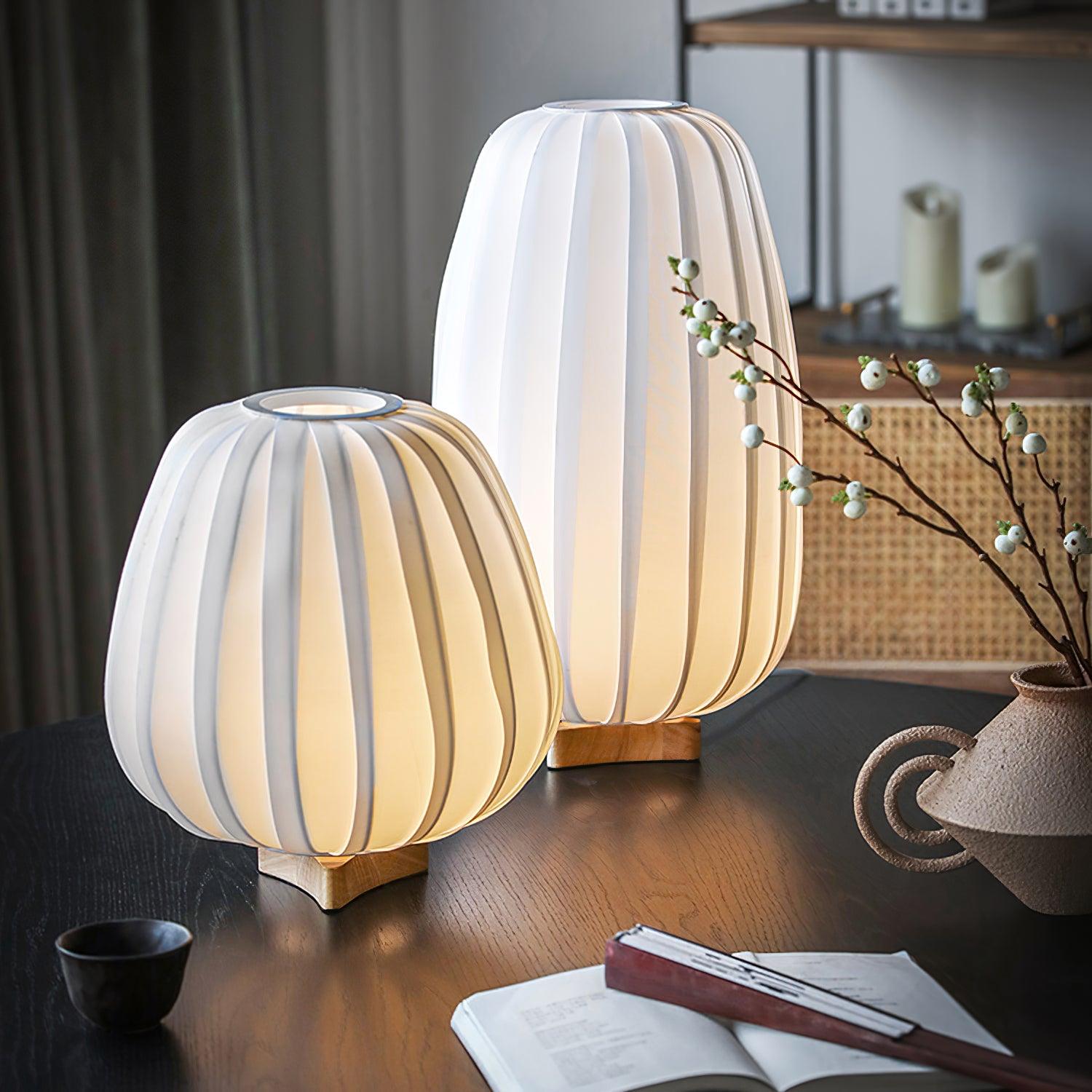 Fabric Minimalist Table Lamp - Vakkerlight