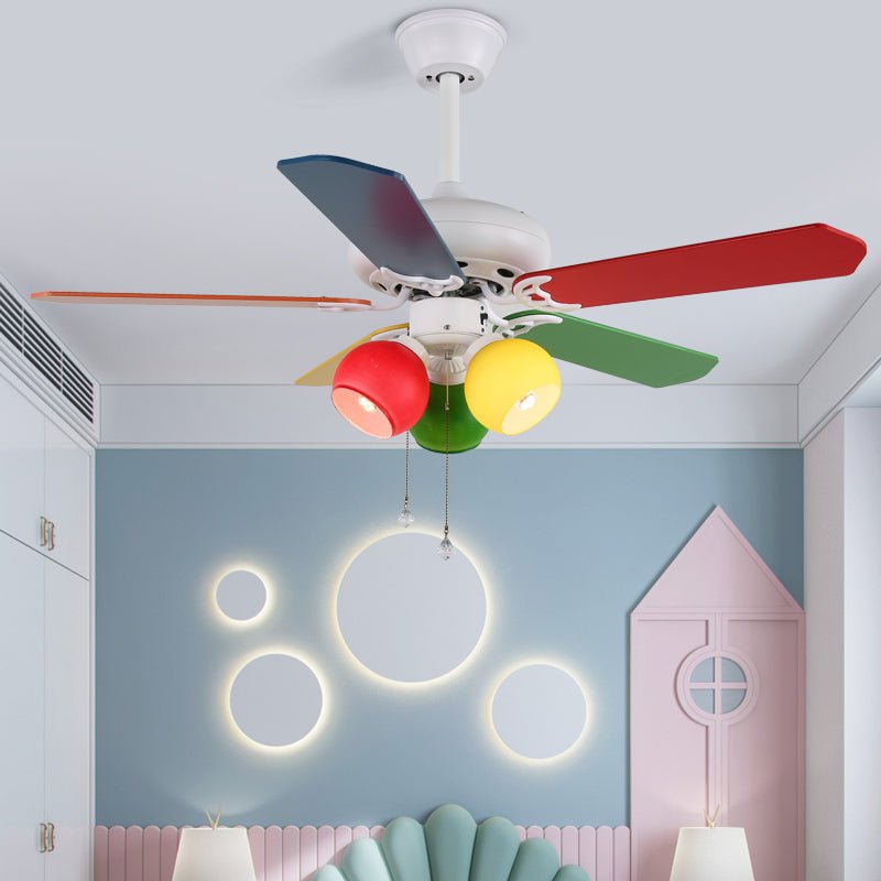 ColorPop Kids’ Ceiling Fan Light - Vakkerlight