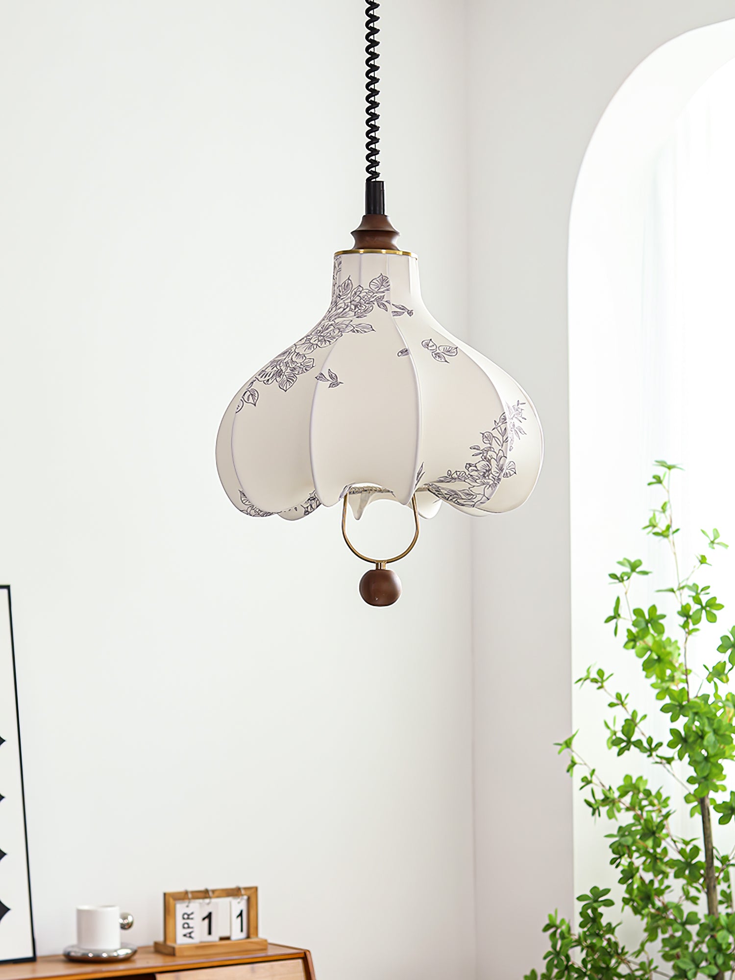 Pear Fabric Pendant Lamp - Vakkerlight