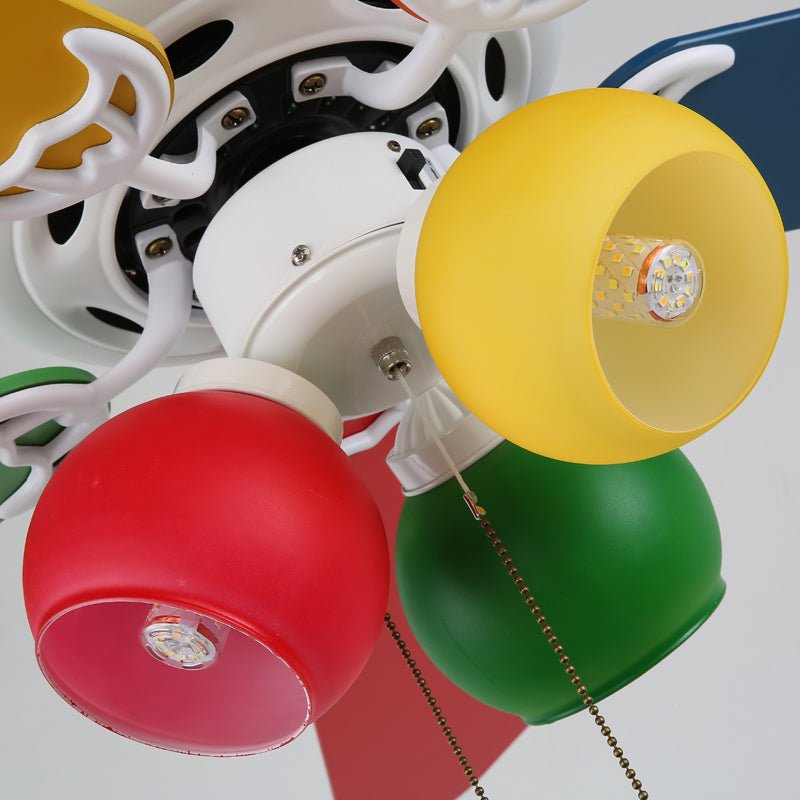 ColorPop Kids’ Ceiling Fan Light - Vakkerlight