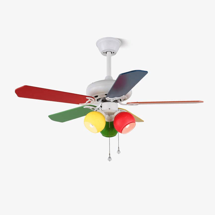 ColorPop Kids’ Ceiling Fan Light - Vakkerlight
