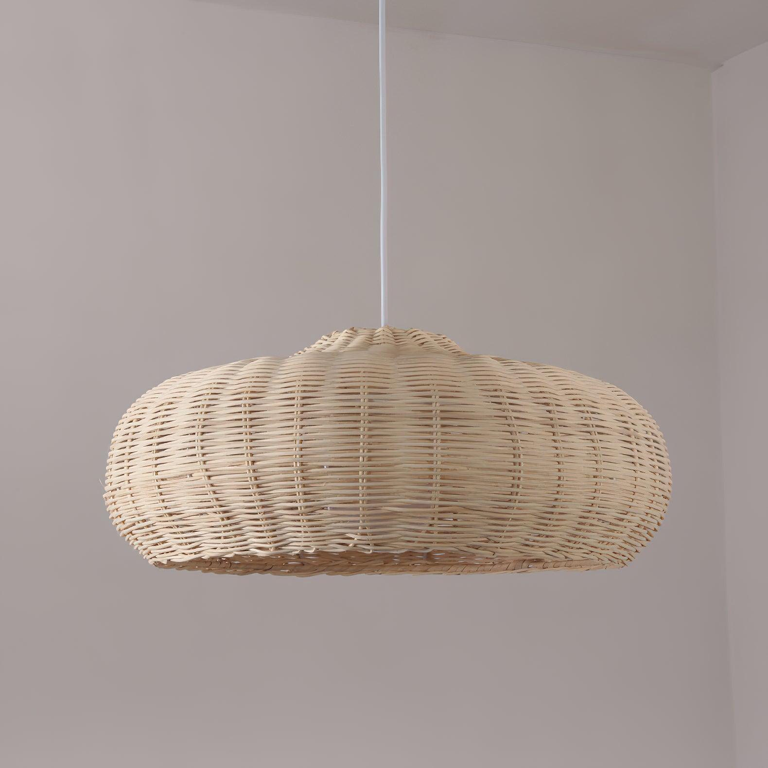 Vintage Rattan Pendant Lamp - Vakkerlight