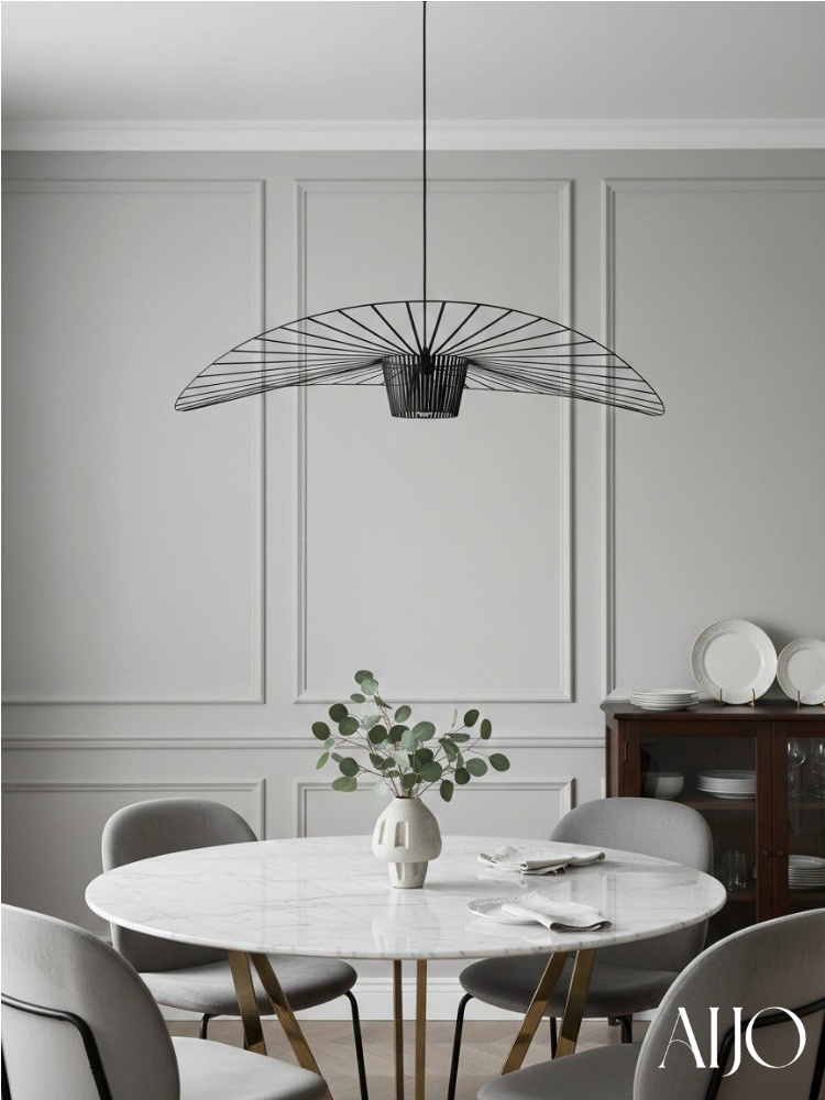 CHNB Vertigo Kroonluchter, hanglamp, kroonluchter, voor woonkamer, keuken, slaapkamer, binnenverlichting, led-lamp, E27, max. 40 W (120 cm