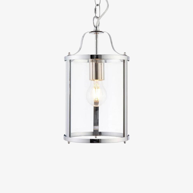 Aveline pendant in polished silver