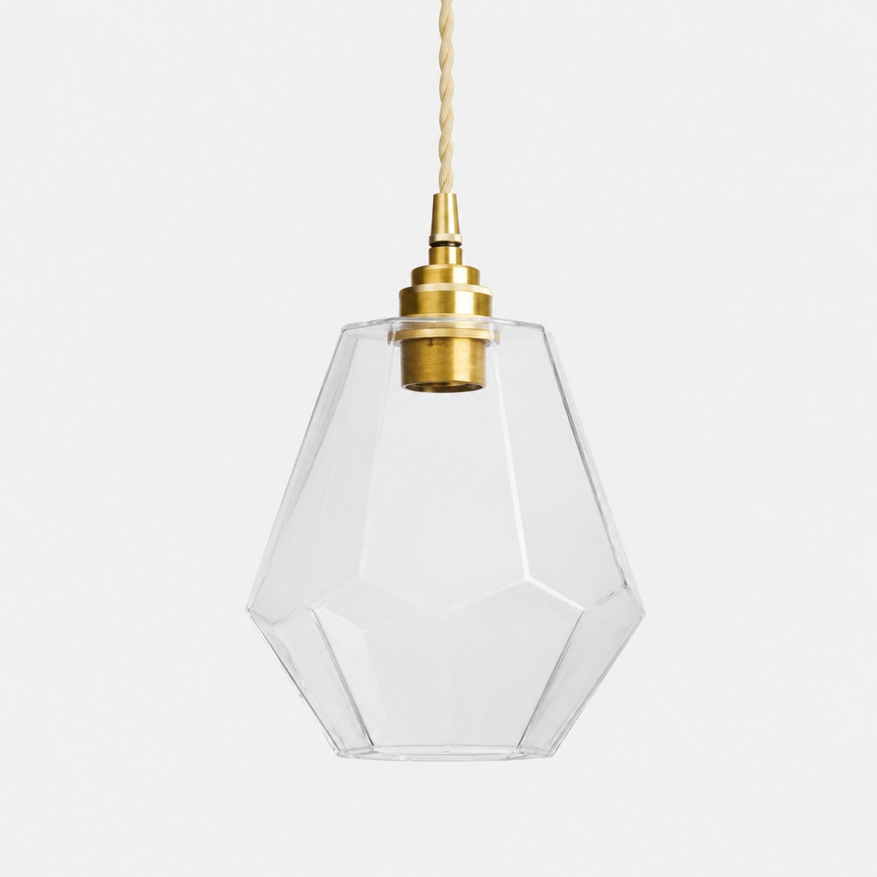 SKU main image for Clear Glass / Iron Canopy