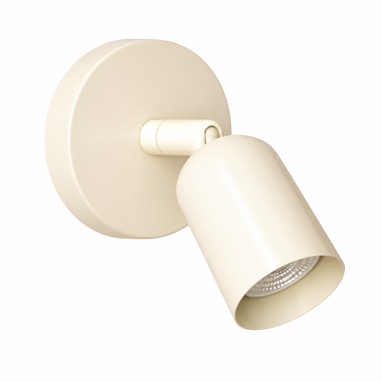 Witte wandlamp, bedraad