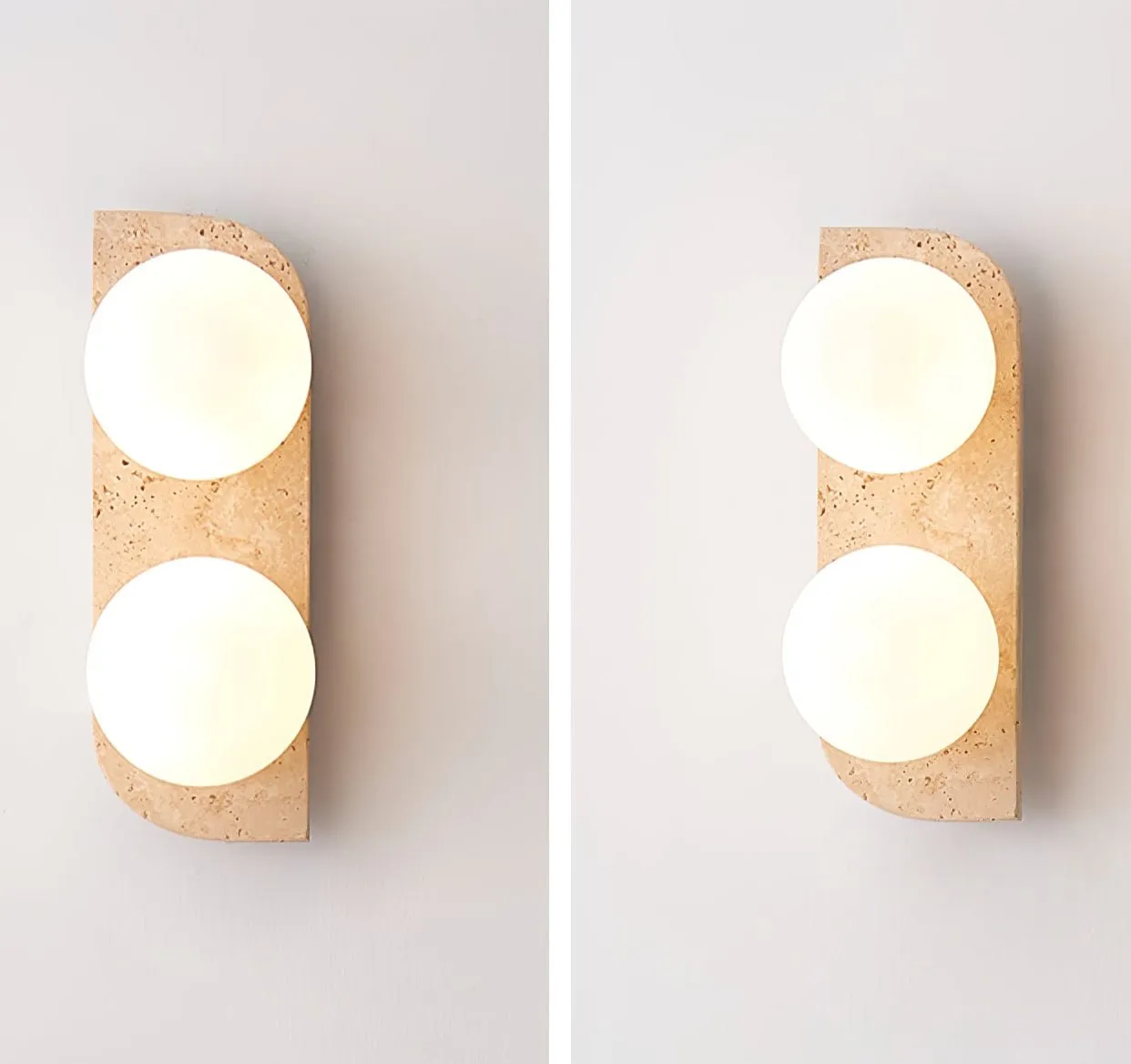 Elysian Travertine Wall Light - Vakkerlight