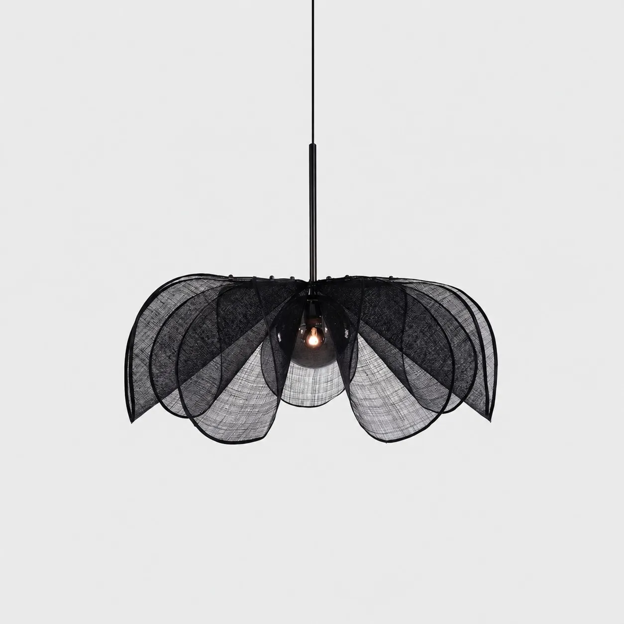 Black 60 cm pendant light