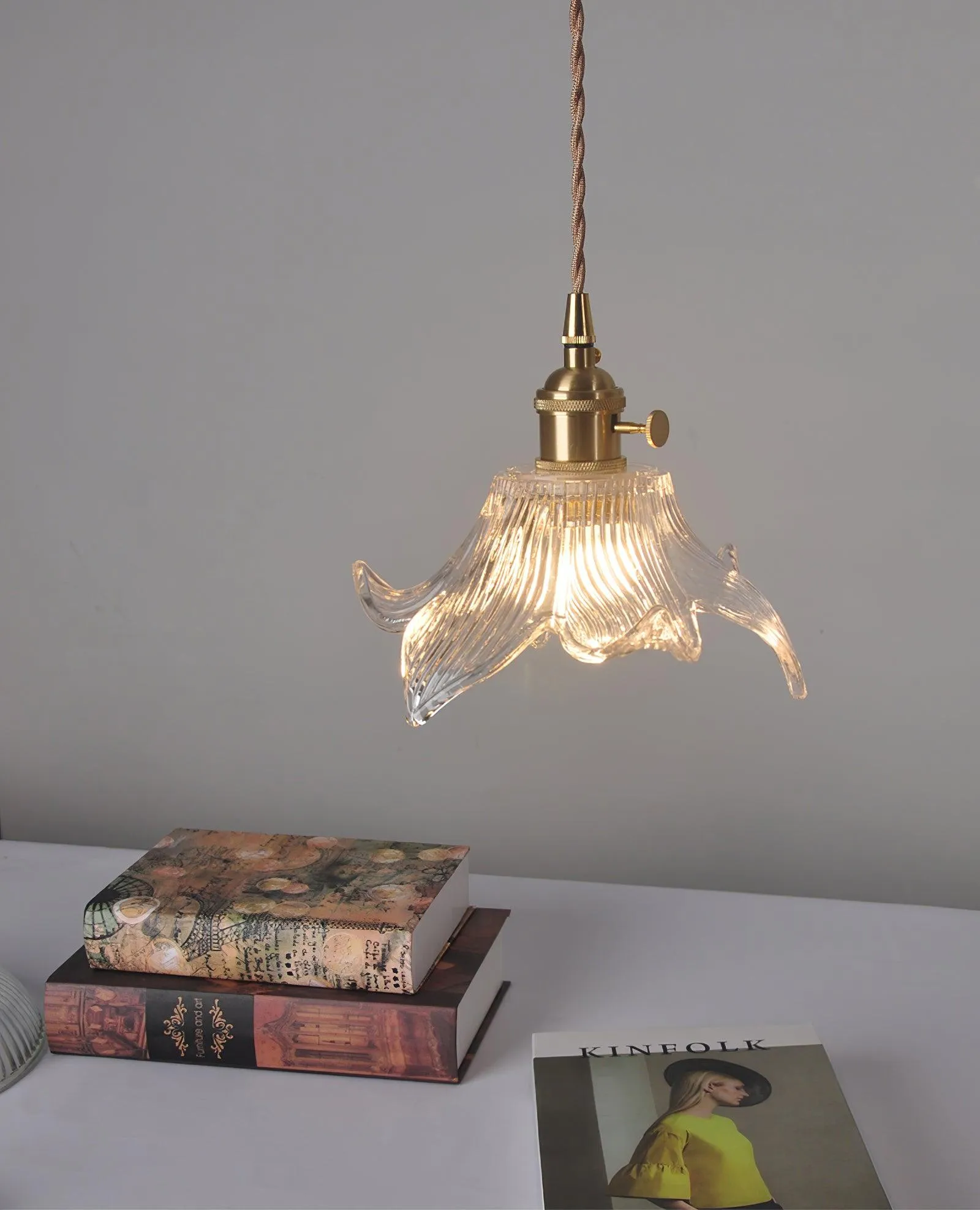Transparent Crystal Pendant Light - Vakkerlight