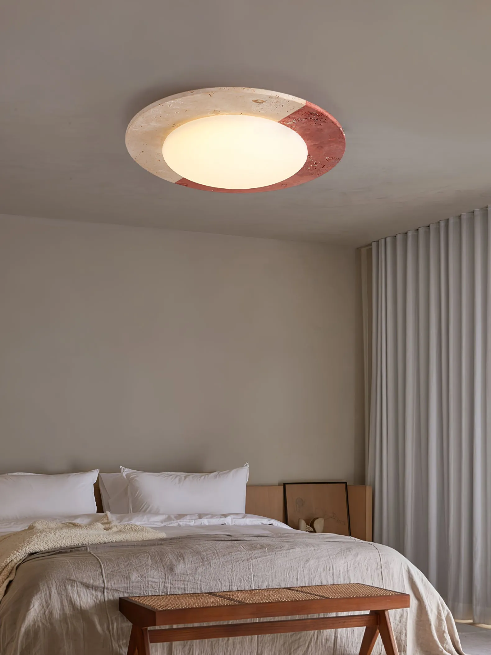 Celestial Travertine Ceiling Lamp - Vakkerlight