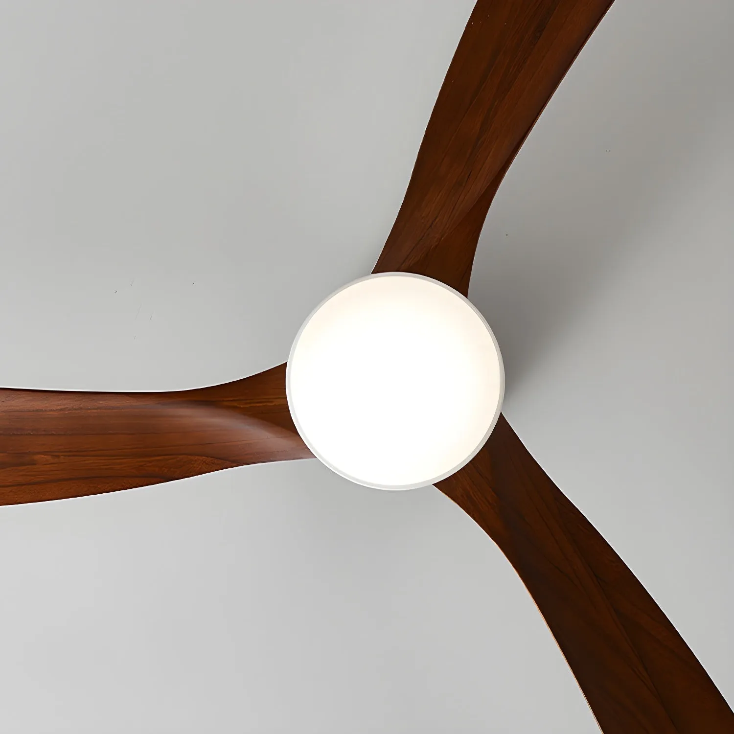 Nordic Wooden 42"/48" Ceiling Fan Light - Vakkerlight