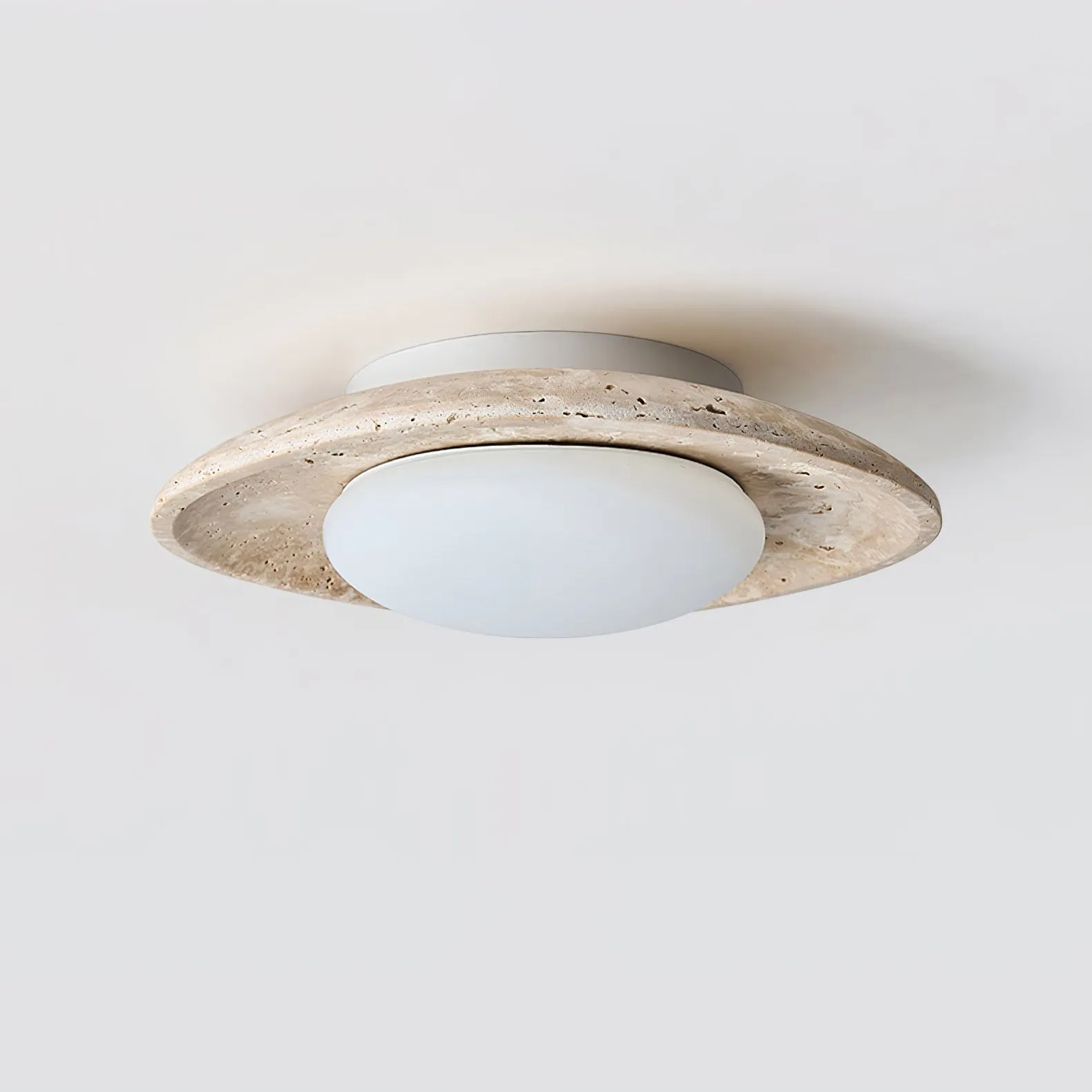 Luma Travertine Ceiling Light - Vakkerlight