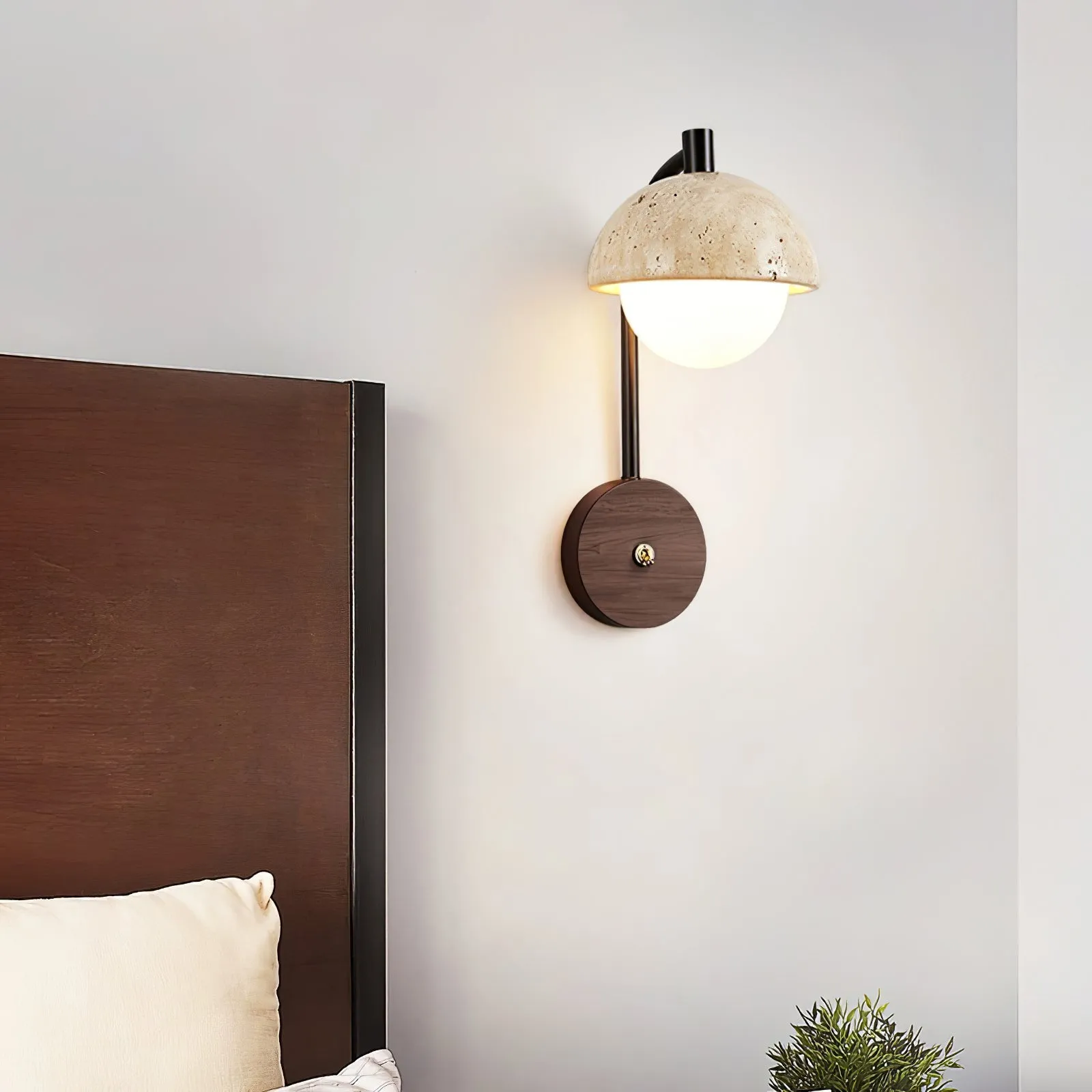 Arco Travertine Wall Lamp - Vakkerlight