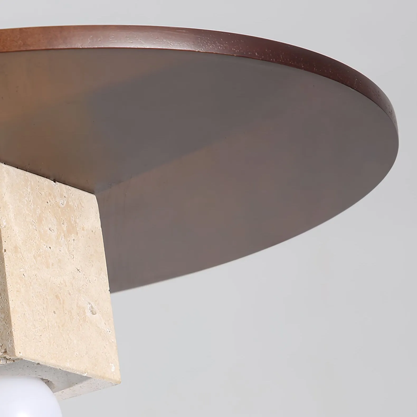 Tondo Stone Disc Pendant Light - Vakkerlight