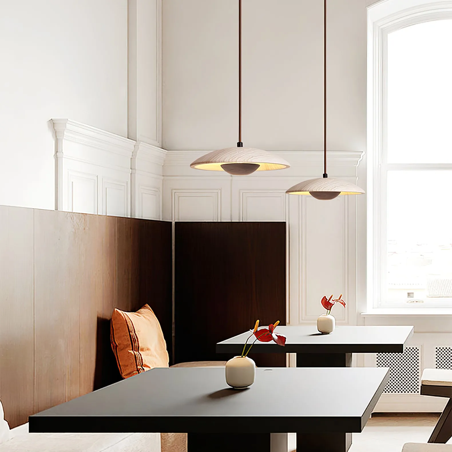 Solara Wood Pendant Lamp - Vakkerlight