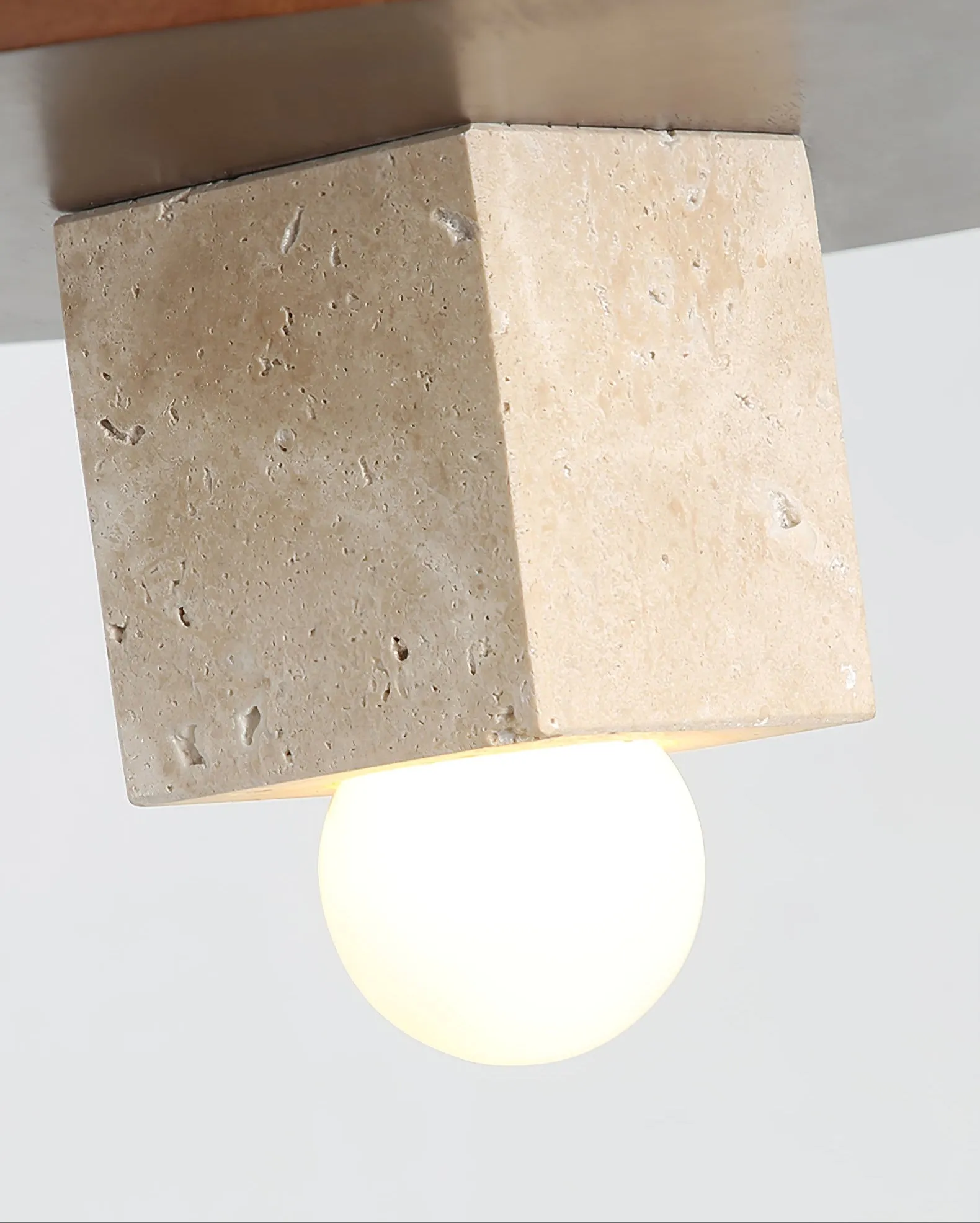 Tondo Stone Disc Pendant Light - Vakkerlight