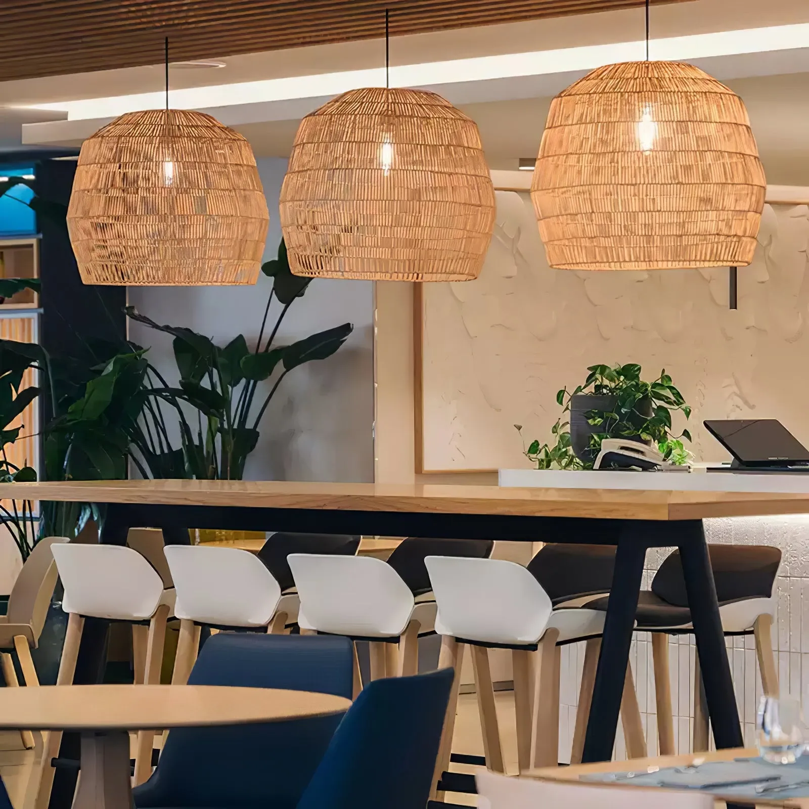 Sora Rattan Pendant Light - Vakkerlight
