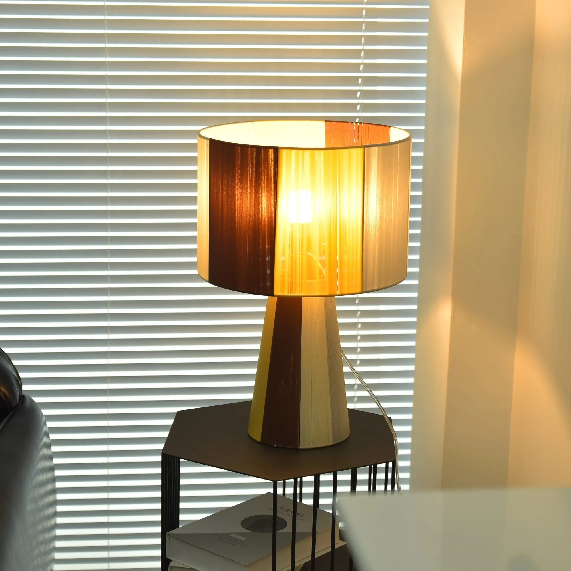 Prisma Fabric Table Lamp - Vakkerlight