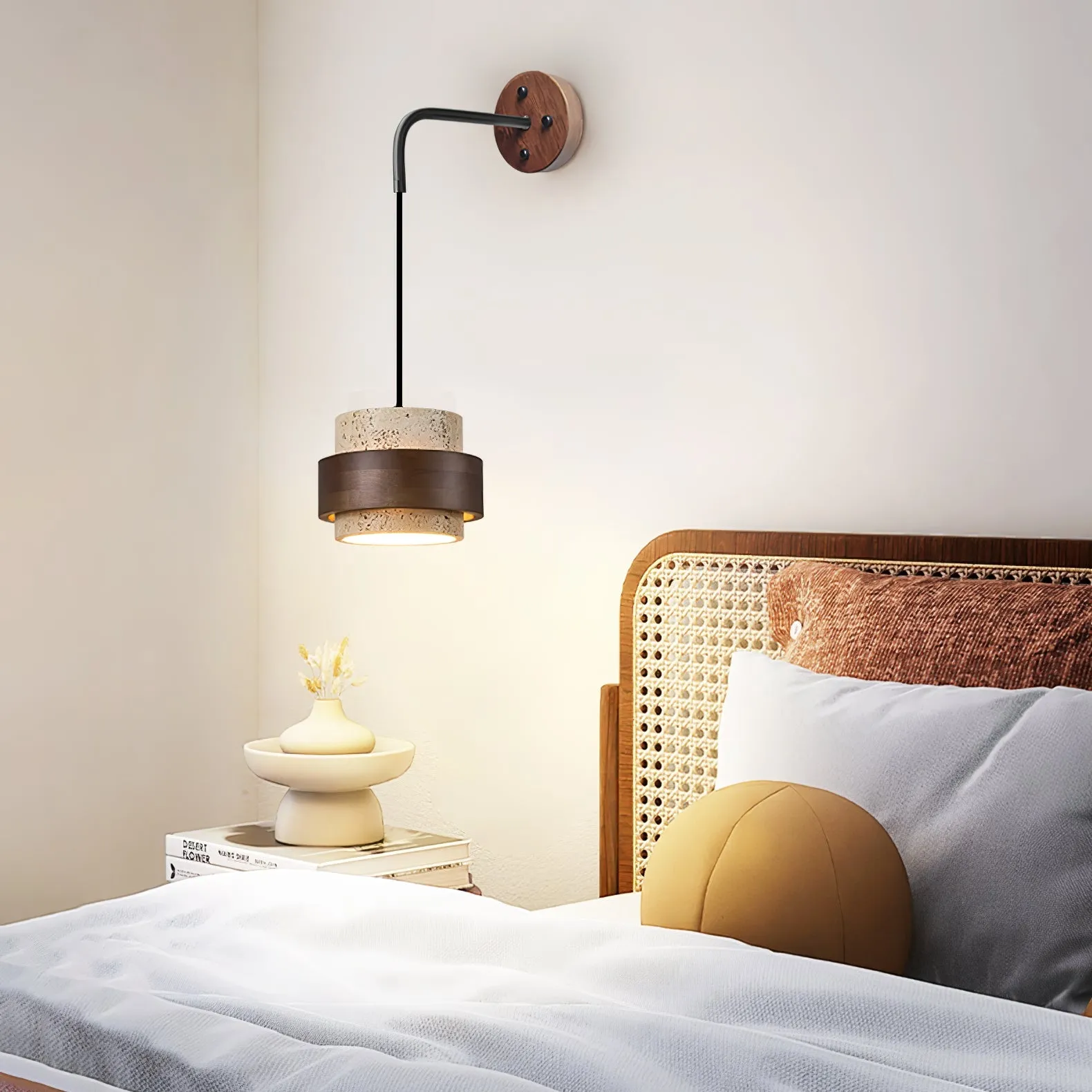 Stonova Travertine Wall Sconce - Vakkerlight