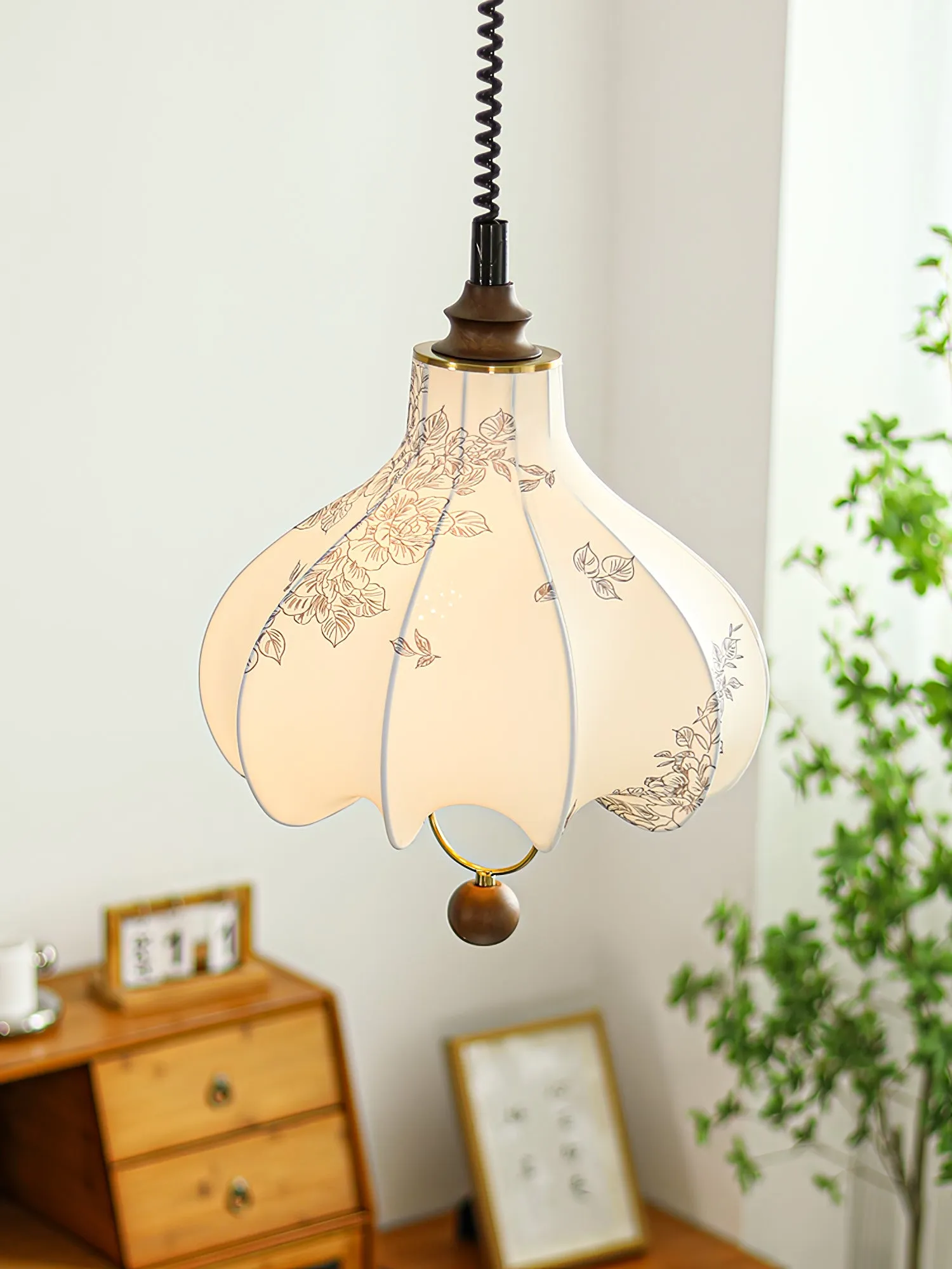 Pear Fabric Pendant Lamp - Vakkerlight