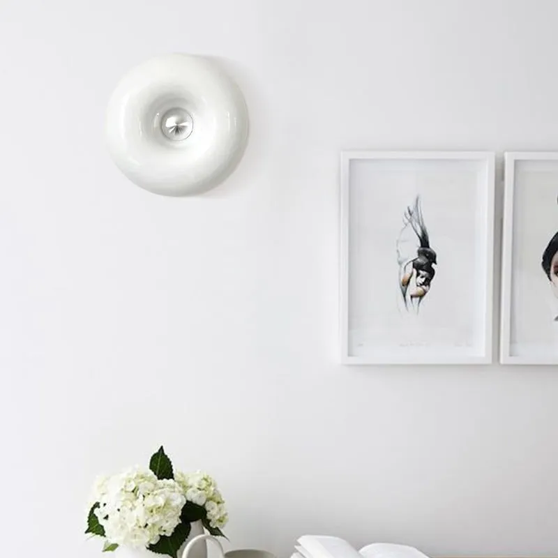 Decorative Glass Donut Table Lamp Wall Sconce S23