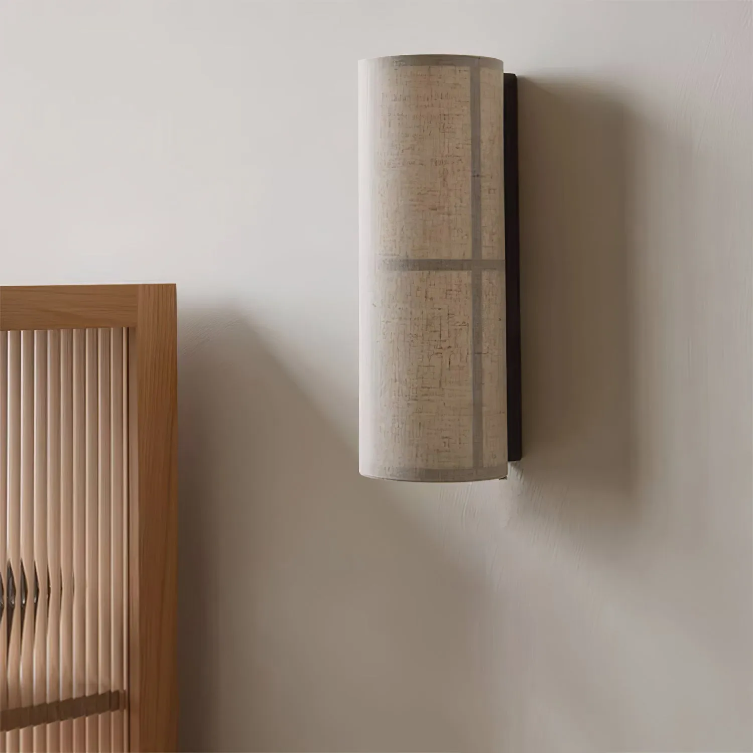 Cylinder Fabric Wall Lamp - Vakkerlight