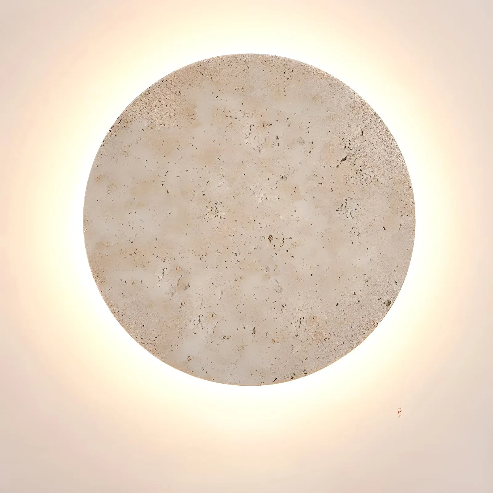 Circle Travertine Wall Lamp - Vakkerlight