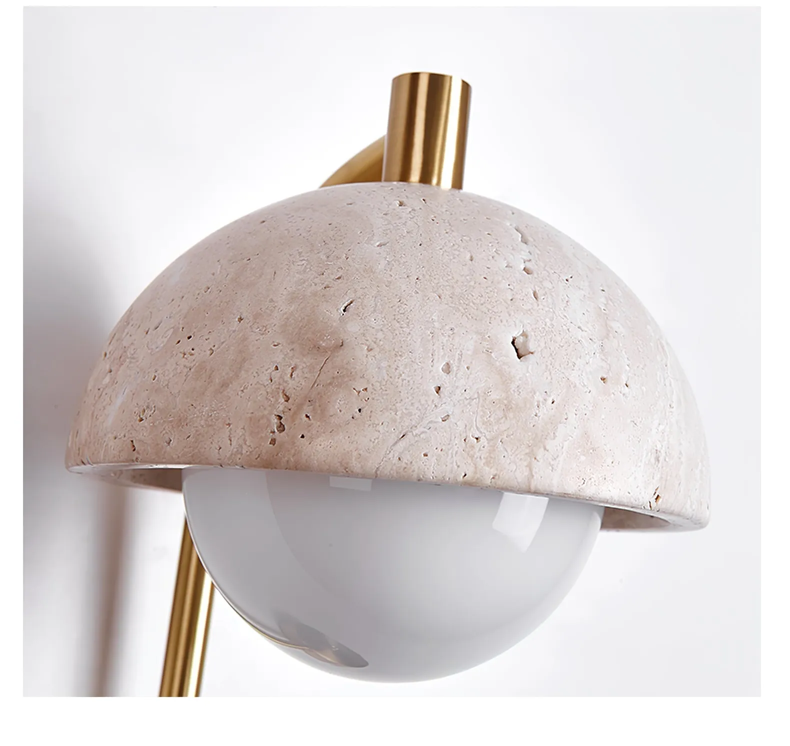 Vellum Travertine Wall Lamp - Vakkerlight