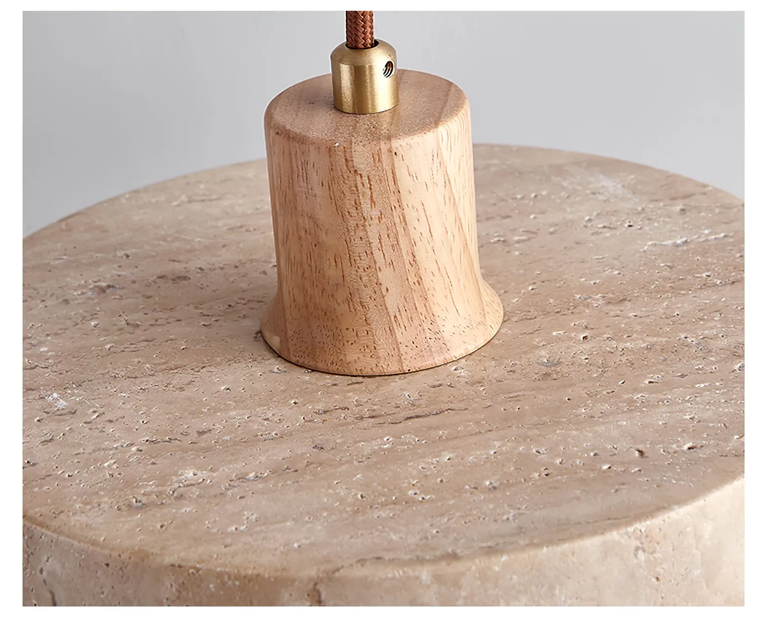 Piedra Travertine Pendant Light - Vakkerlight