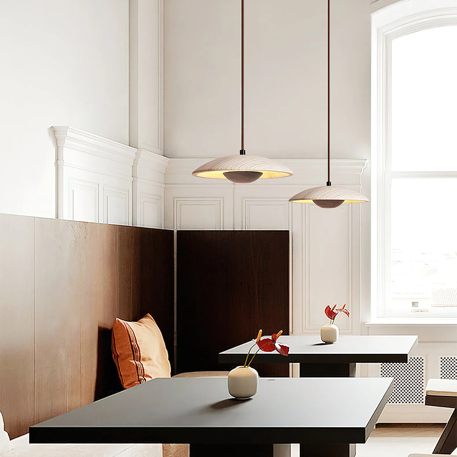 Solara Wood Pendant Lamp - Vakkerlight
