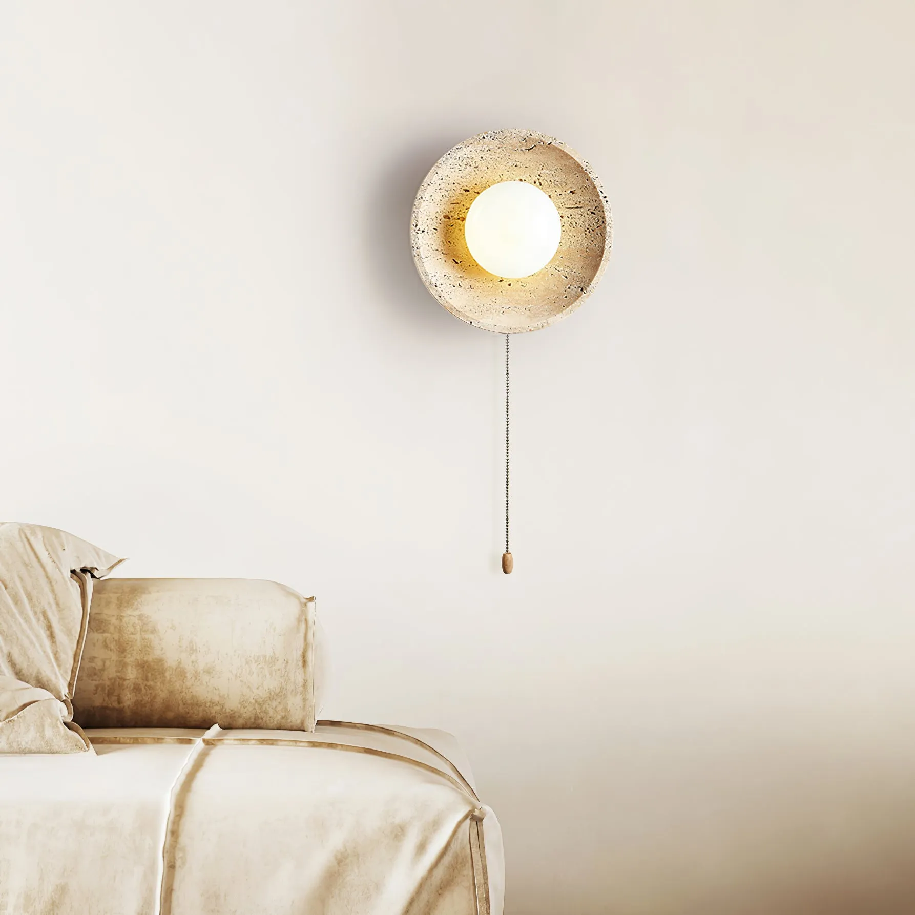 Stone Lunar Eclipse Wall Light - Vakkerlight