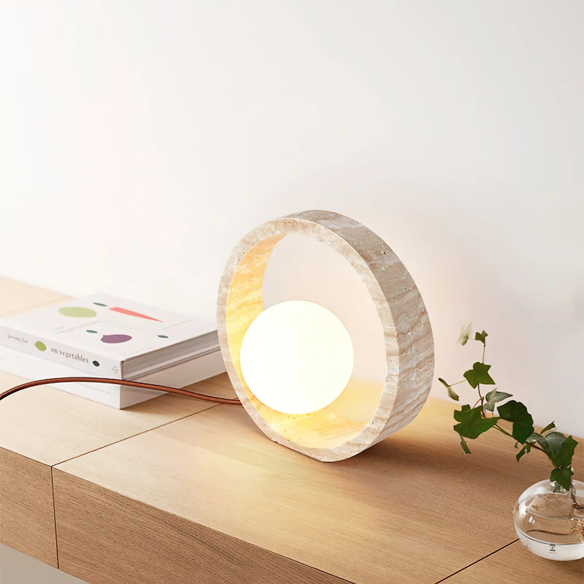 Q Circle Table Lamp - Vakkerlight