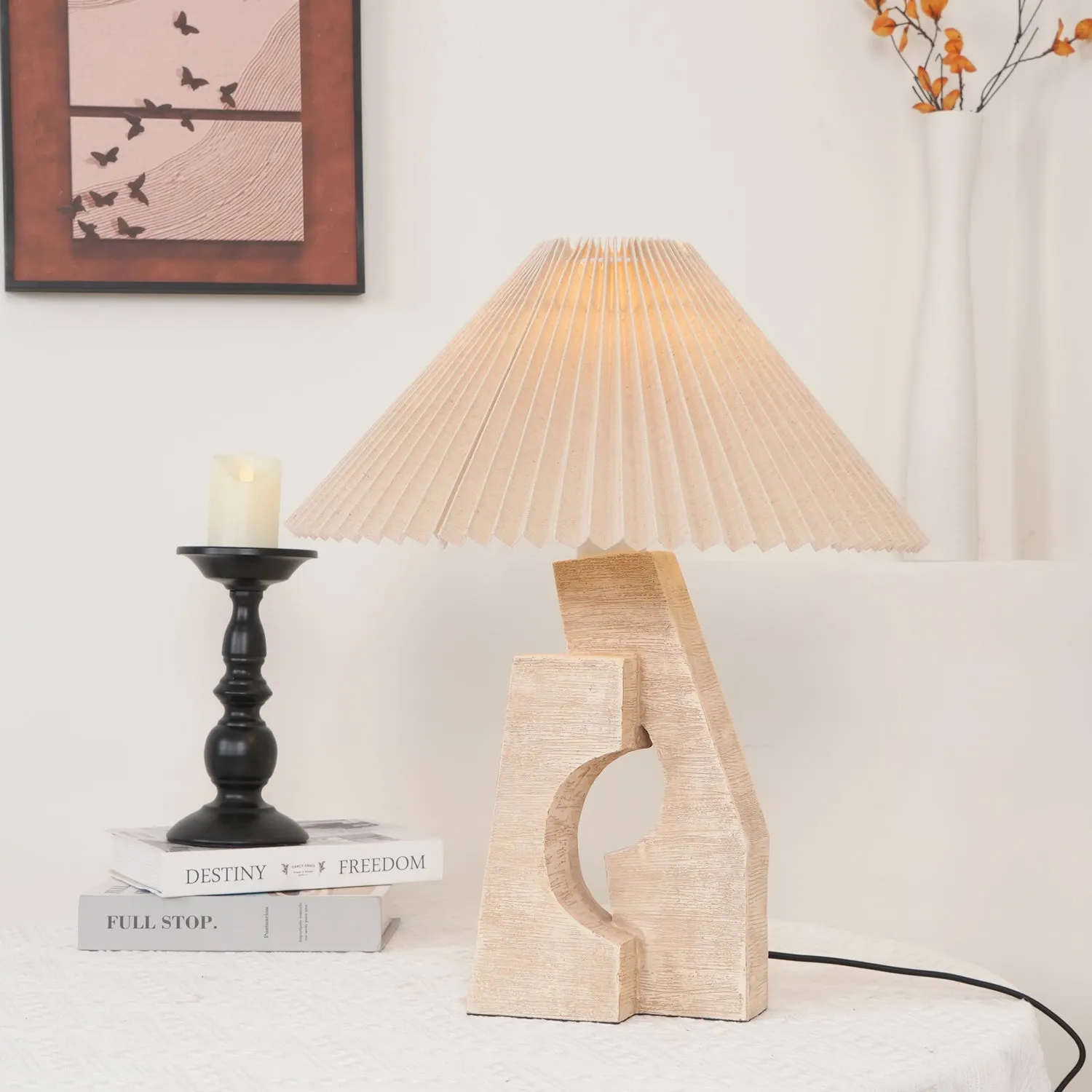 Stone Pillar Table Lamp - Vakkerlight