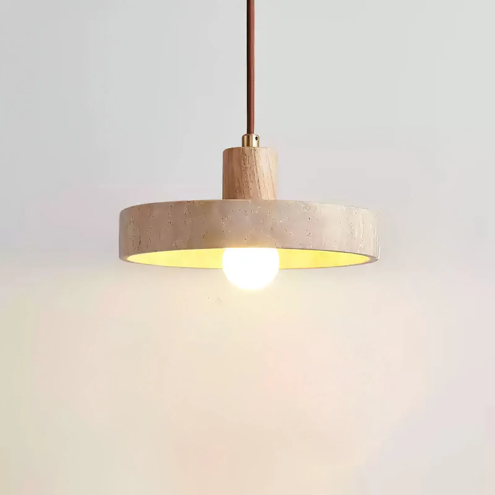 Piedra Travertine Pendant Light - Vakkerlight