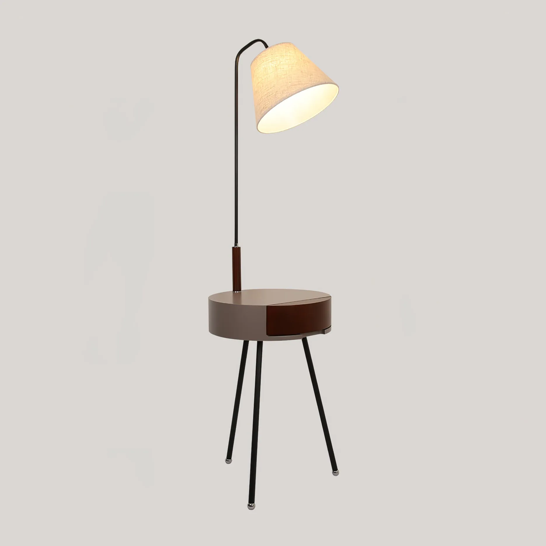 Tripod Fabric Floor Lamp - Vakkerlight
