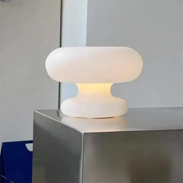 Mushroom Donut Bauhaus Table Lamp S9