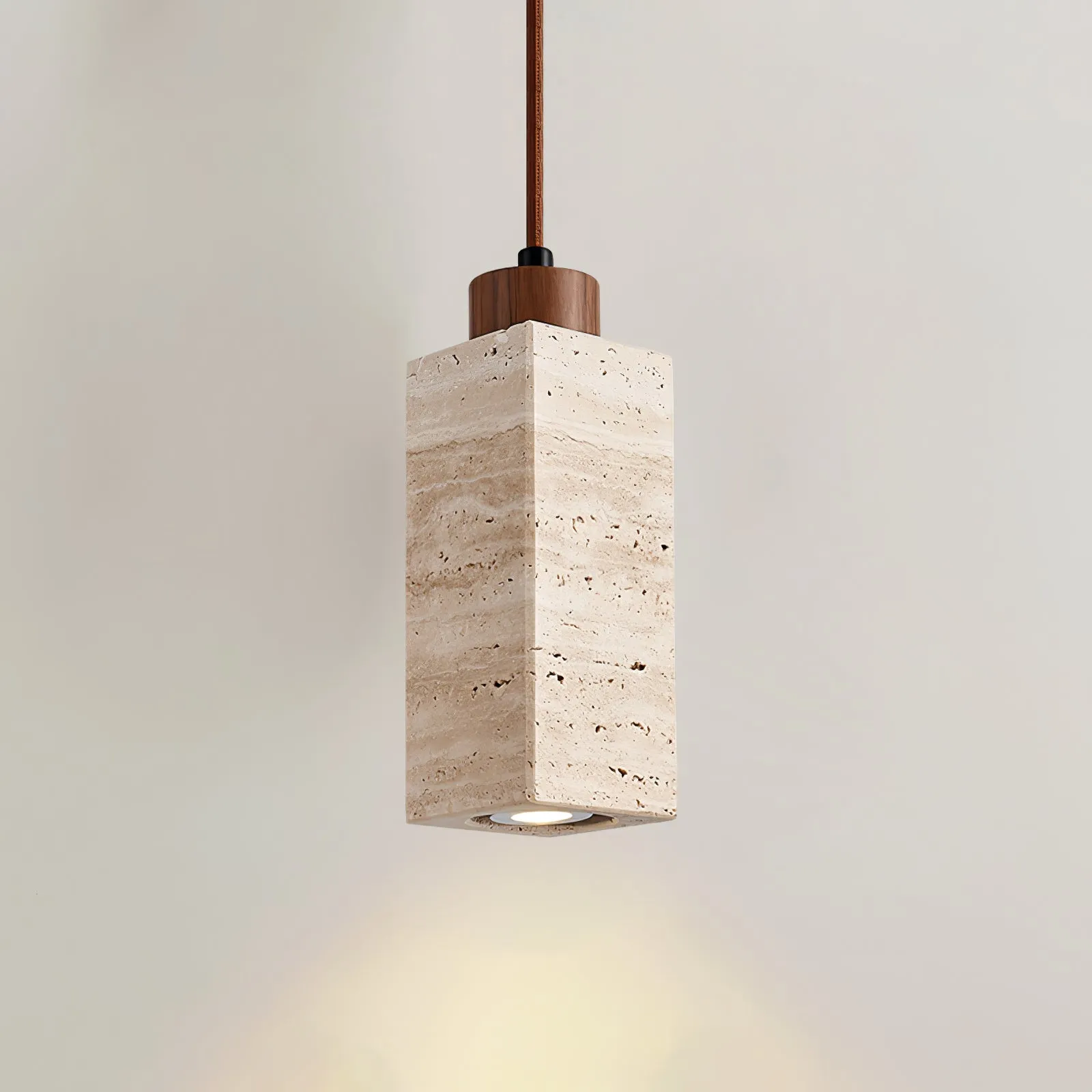 Solvara Travertine Pendant Lamp - Vakkerlight