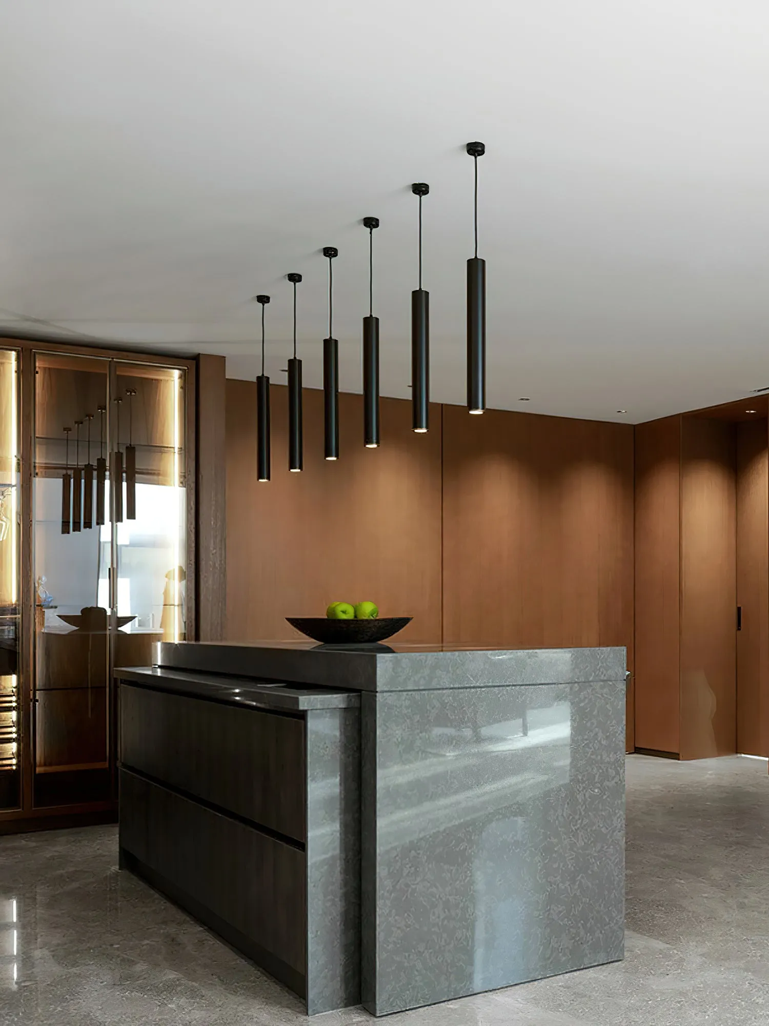 Streamline Cylinder Pendant Lamp - Vakkerlight