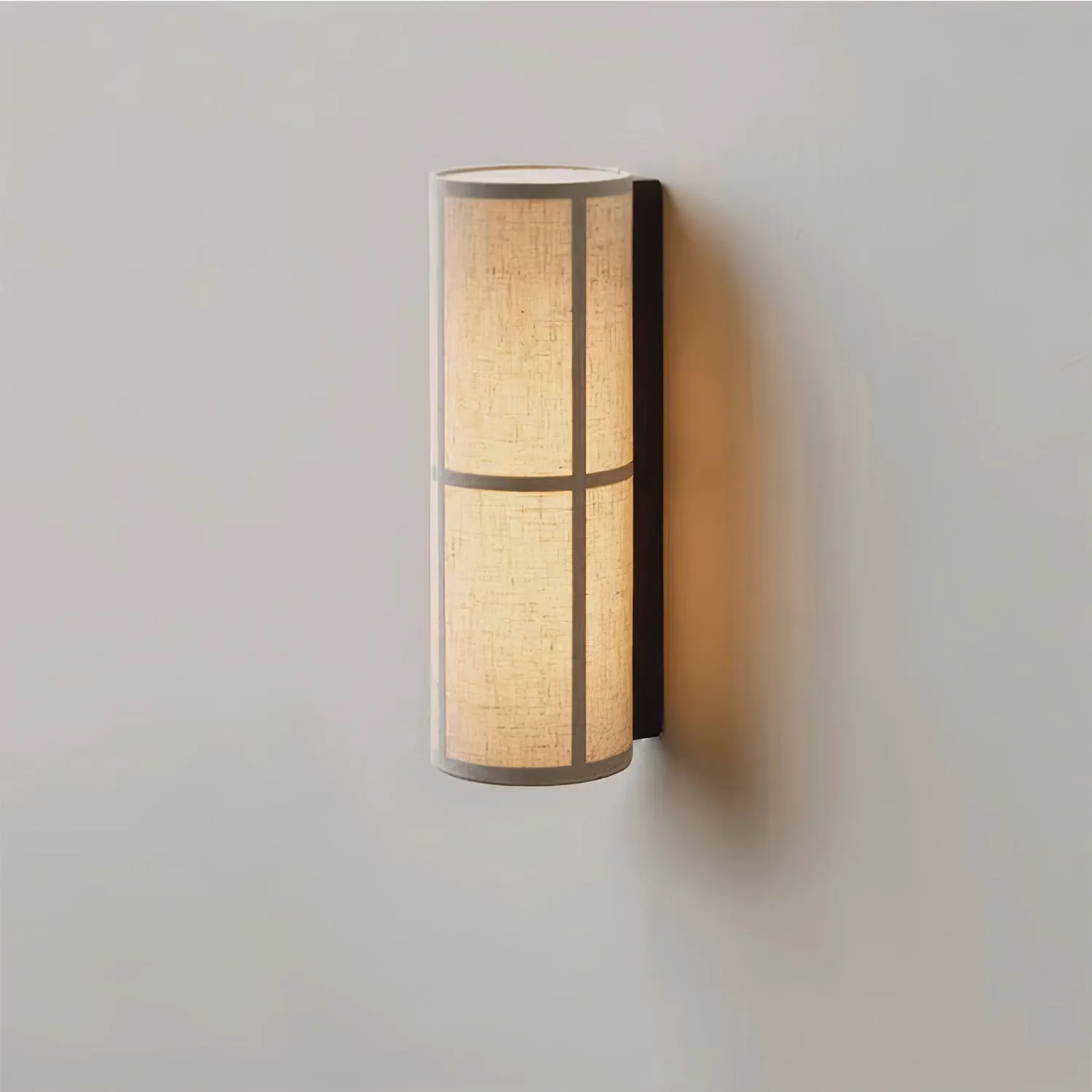 Cylinder Fabric Wall Lamp - Vakkerlight