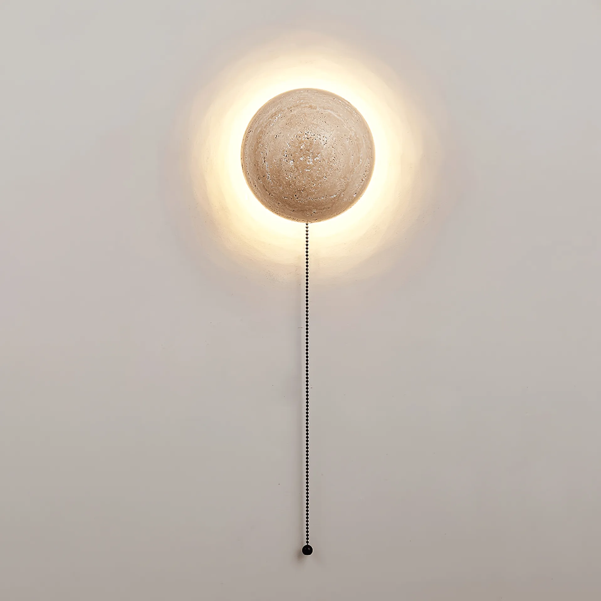 Luna Travertine Wall Light - Vakkerlight