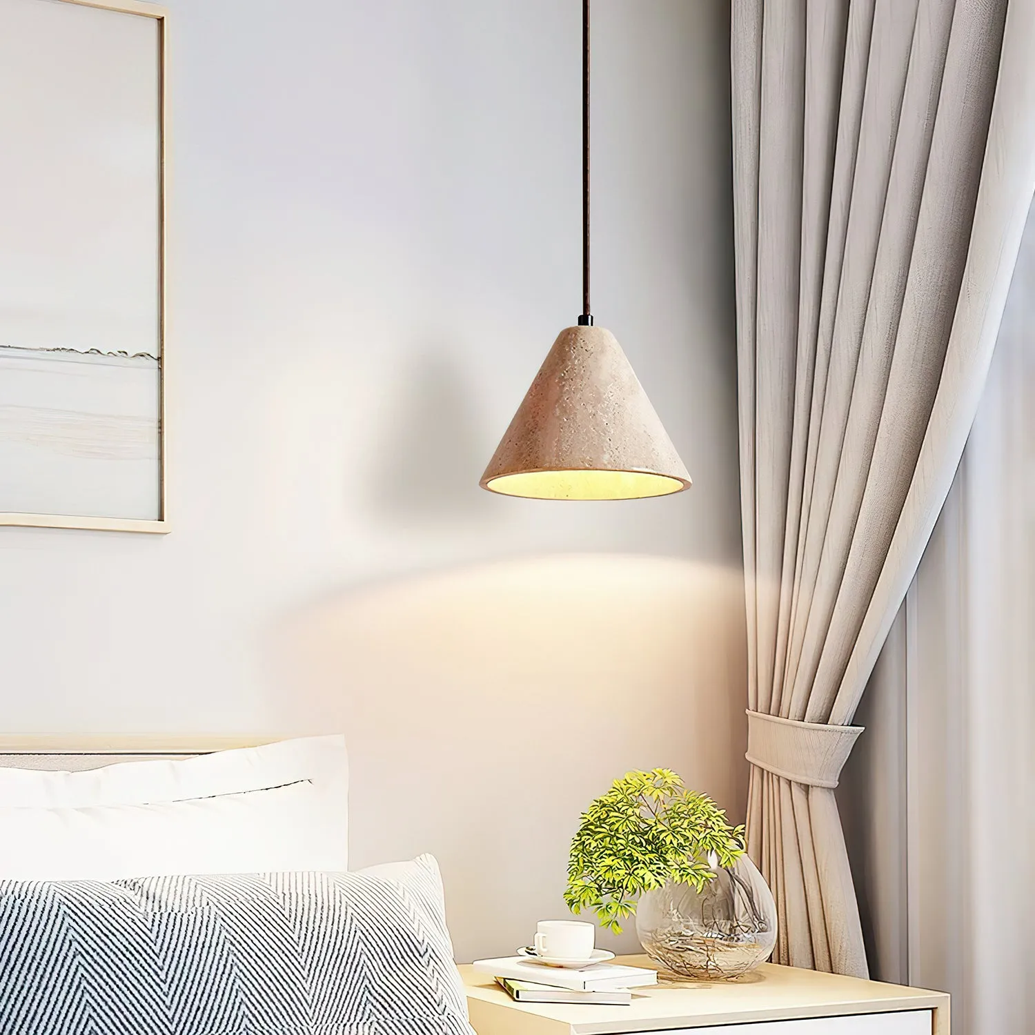 Olivia Tapered Pendant Lamp - Vakkerlight