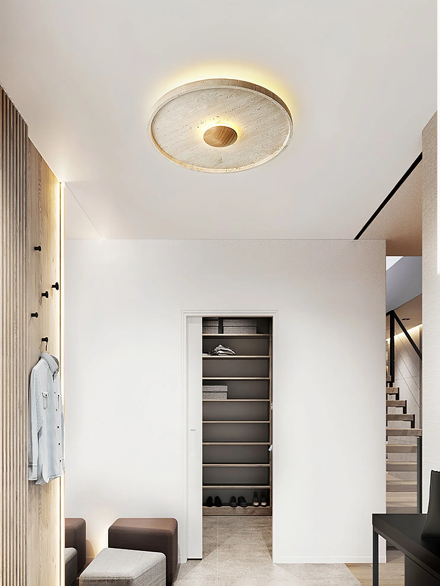 Tranquil Aura Ceiling Light - Vakkerlight