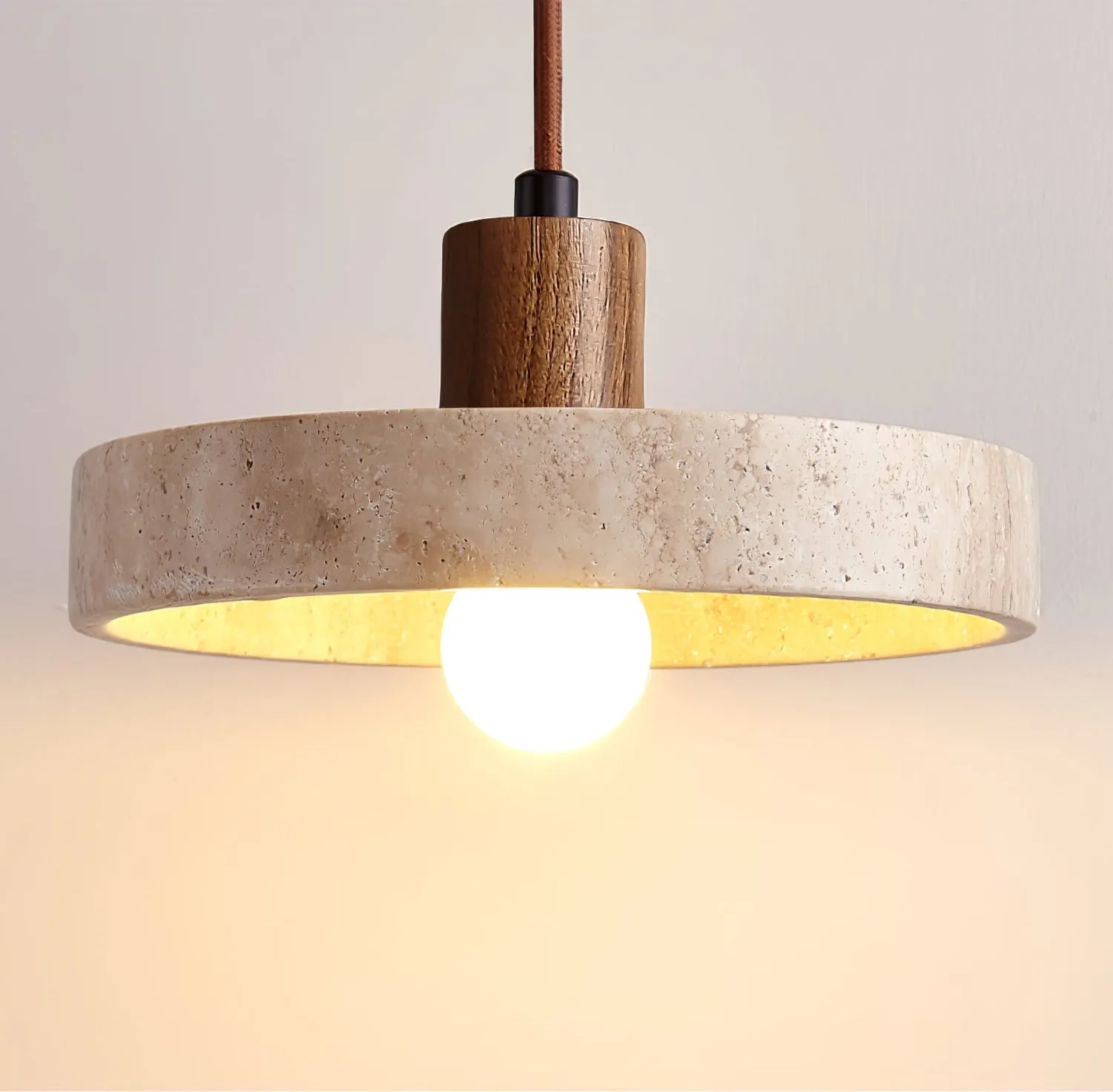 Piedra Travertine Pendant Light - Vakkerlight