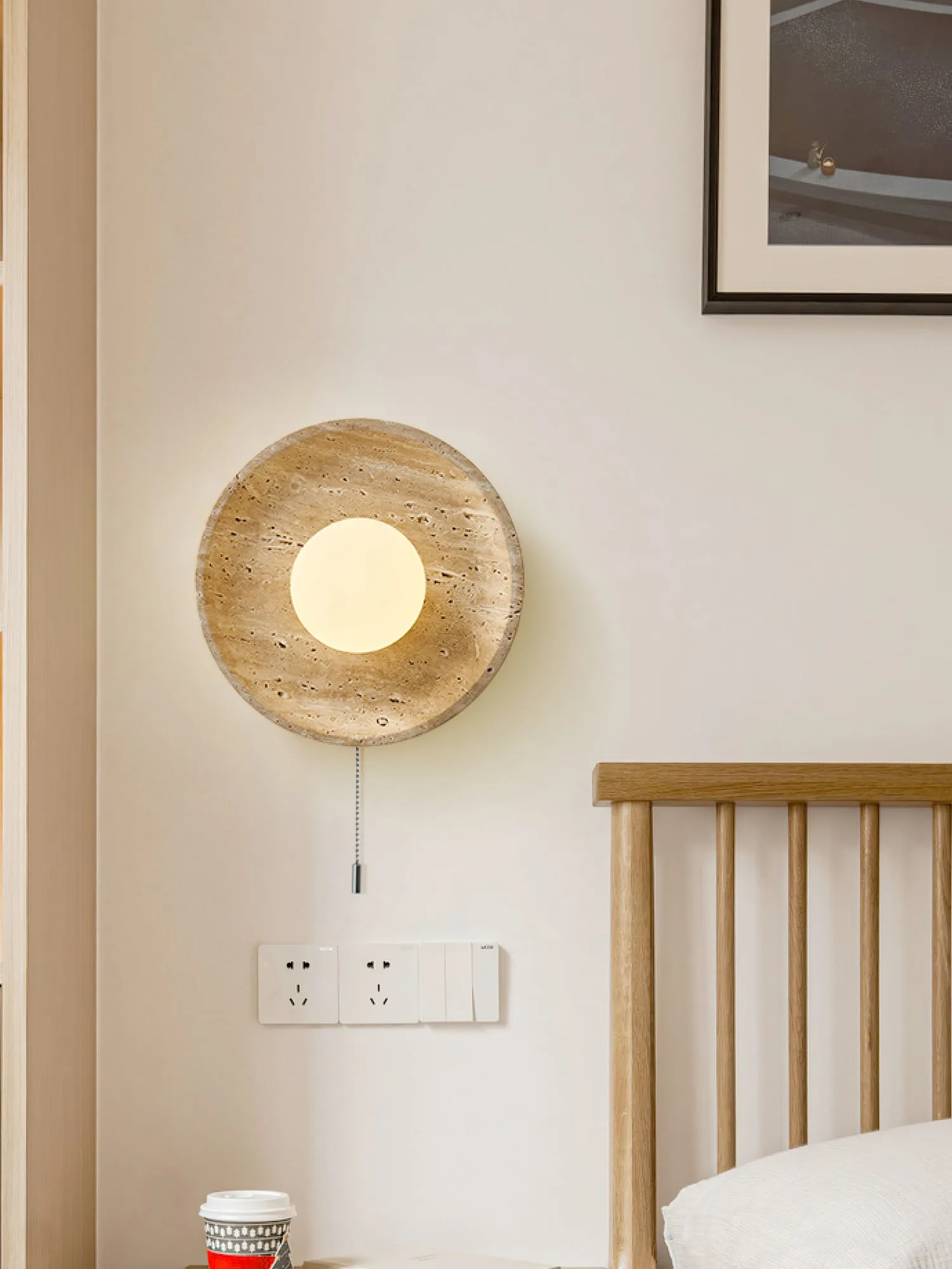 Stone Lunar Eclipse Wall Light - Vakkerlight